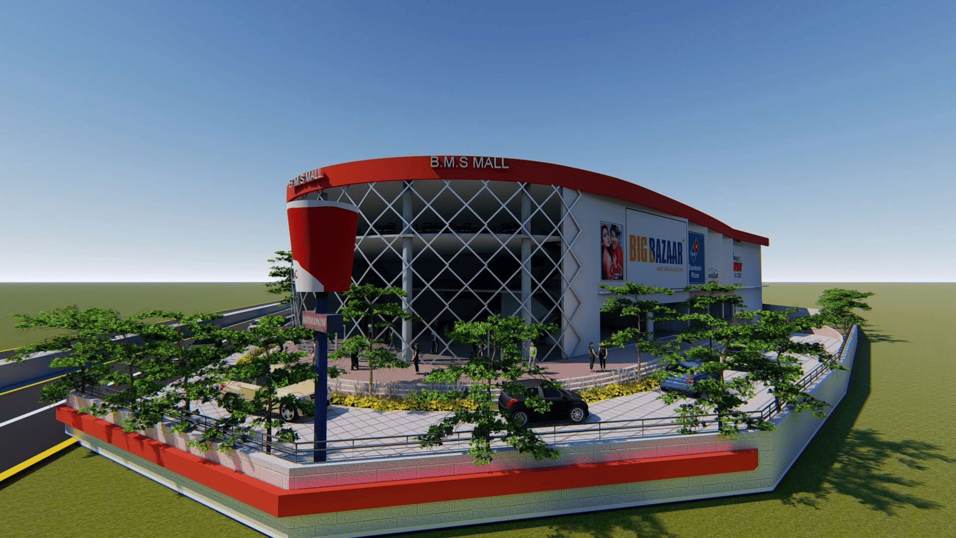 BMS Mall project visual